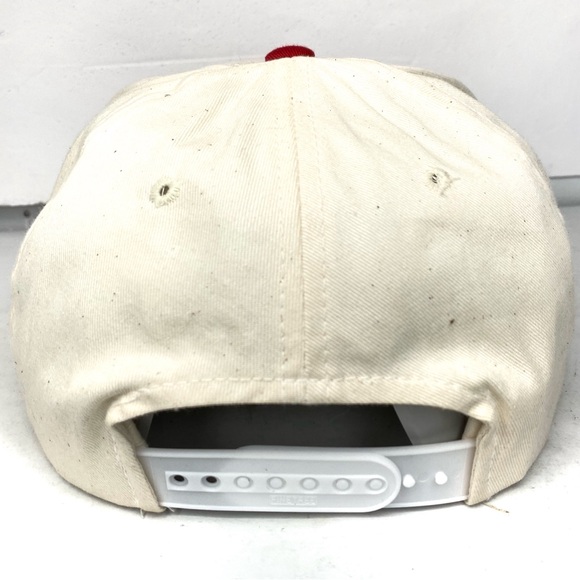 Vintage 90’s Coca-Cola Sports Red & White Embroidered SnapBack Cap Hat OSFA - Picture 4 of 7